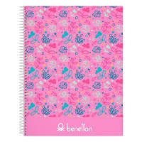 Notepad Benetton Butterflies A4