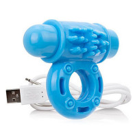 Vibraring Cockring The Screaming O Charged Owow Blue