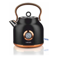 Water Kettle and Electric Teakettle Haeger Art Deco Black 2200 W (1,7 L)