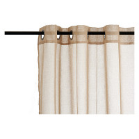 Curtains Beige Polyester (260 x 140 cm)