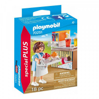 Playset Special Plus Ice Cream Shop Playmobil 70251 (18 pcs)