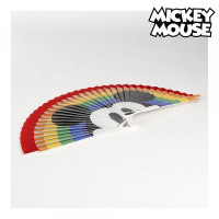 Fan Disney Pride Mickey Mouse Multicolour (44 x 22 cm)