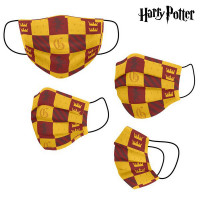 Hygienic Reusable Fabric Mask Harry Potter Children's Yellow