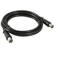 Antenna cable Silver Electronics 93027 5 m Black