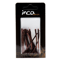 Bun hairpins Inca Brown 5 cm (20 Pieces)