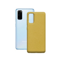 Mobile cover KSIX Samsung Galaxy S20 Plus Yellow Eco-friendly