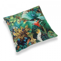 Cushion with Filling Jungle Polyester (15 x 45 x 45 cm)