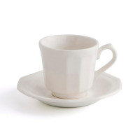 Set of Mugs with Saucers Churchill Artic (4 pcs) Ceramic 16 cl