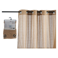 Curtains Beige linen (260 x 140 cm)