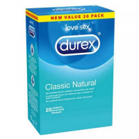 Classic Natural Condoms 20 pcs Durex