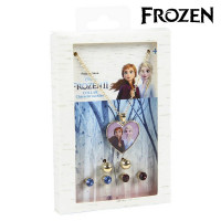 Necklace and matching earrings set Frozen 71365 Golden