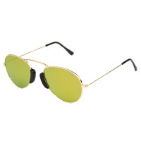 Unisex Sunglasses LGR AGADIR-GOLD-01 Golden (ø 54 mm)
