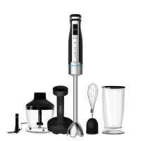 Multifunction Hand Blender with Accessories Cecotec PowerGear 1500 XL Mash Pro 1500W Stainless steel