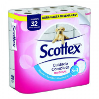 Toilet Roll Scottex Original 2 layers (32 uds)