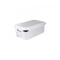 Hermetic Lunch Box Masterpro Transparent Plastic polypropylene (2,8 L)