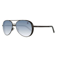 Men's Sunglasses Timberland TB9183-6108D Shiny Gunmetal Smoke Gradient (Ø 61 mm)