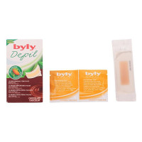 Facial Hair Removal Strips Depil Chocolate Byly (12 uds)