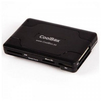 Smart Card Reader CoolBox CRE-065 USB 2.0 Black