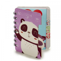 Notebook Panda bear