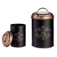 Tin Tea Metal 1500 ml (11,3 x 18,6 x 11,3 cm)