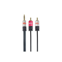 Audio Jack (3.5mm) to 2 RCA Cable DCU (3 m)