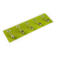 Wall mounted coat hanger Keys Crystal (40 x 12 cm) (40 x 12 x 10 cm)