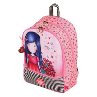 School Bag Gorjuss Love Grows Pink