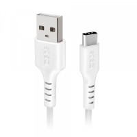 USB 2.0 A to USB C Cable SBS CA19462369 1,5 m White