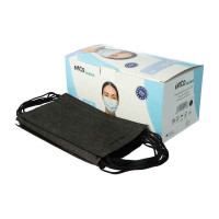 Disposable Surgical Mask Farma IIR Inca Black Adults (50 uds)