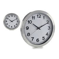 Wall Clock Silver 60 cm