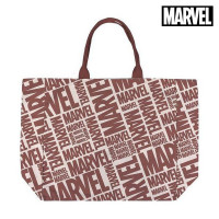 Bag Marvel Handles Red Beige
