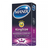 Condoms Manix King Size No 18,5 cm Ø 5,6 cm (14 uds)