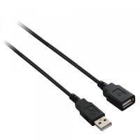 USB Cable V7 V7E2USB2EXT-1.8M     USB A Black