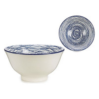 Bowl Blue Porcelain Ø 16 cm