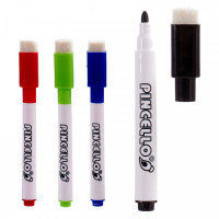 Magnetic Marker felt-tip pens (4 Pieces)