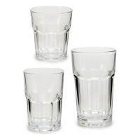 Set of glasses Vivalto Transparent Crystal (18 Pieces)