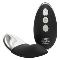 G-Spot Vibrator Fifty Shades of Grey Relentless Vibrations Black/Silver