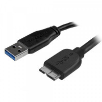 USB Cable to Micro USB Startech USB3AUB2MS           Black