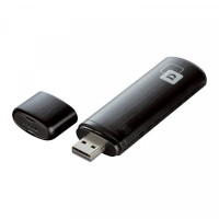 Wi-Fi USB Adapter D-Link DWA-182              5 GHz Black