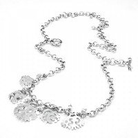Ladies'Necklace Folli Follie 4N0F063 (37 cm)