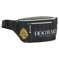 Belt Pouch Harry Potter Hogwarts Black Grey 9 L