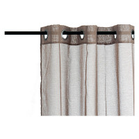 Curtains Polyester (260 x 140 cm) Brown