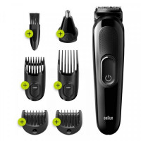 Rechargeable Electric Shaver Braun MGK3220 0.5 mm Black