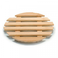 Table Mat Bamboo Circular (2 uds) (17 x 1 cm)