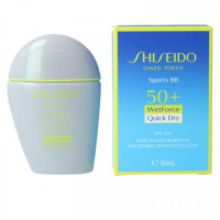 Hydrating Cream with Colour Shiseido Sport BB Dark (30 ml)