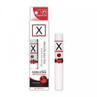 X On The Lips Cherry Sensuva E24295