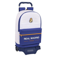 School Rucksack with Wheels Real Madrid C.F.