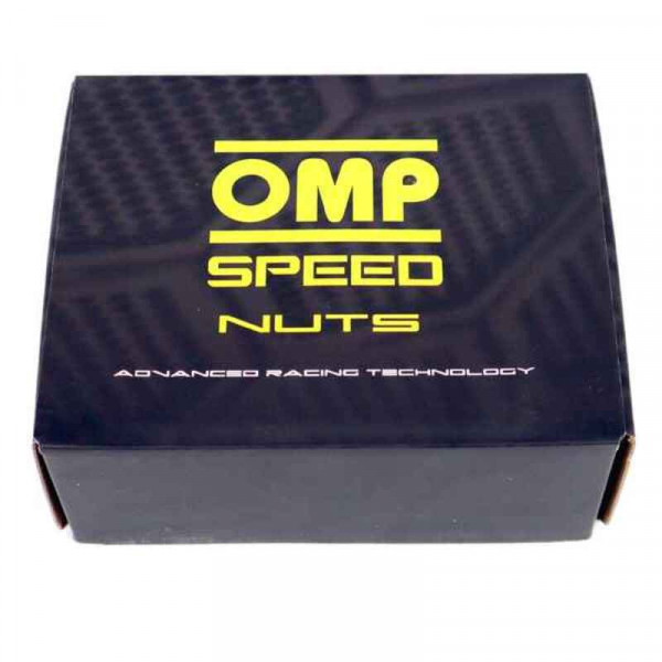Set Nuts OMP 7075 40 mm M12 x 1,50 20 uds Silver