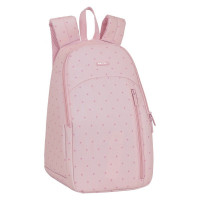 Cooler Backpack Topos Safta Pink Polyester 18 L