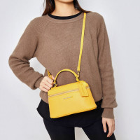 Women PU Leather Large Capacity Casual Simple Shoulder Crossbody Bag Handbag